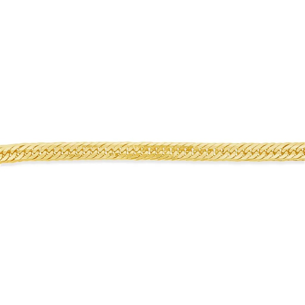 Aura by Martin Binder 7.5mm 12 Cut Link Chain Bracelet