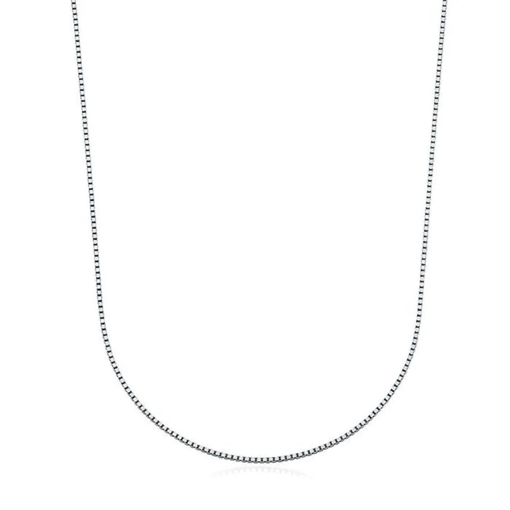 Aura by Martin Binder Gold 1.0mm Box Chain Necklace