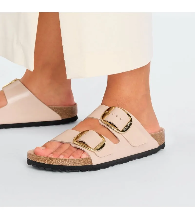 Birkenstock Arizona Nude High Shine Big Buckle - 1026553