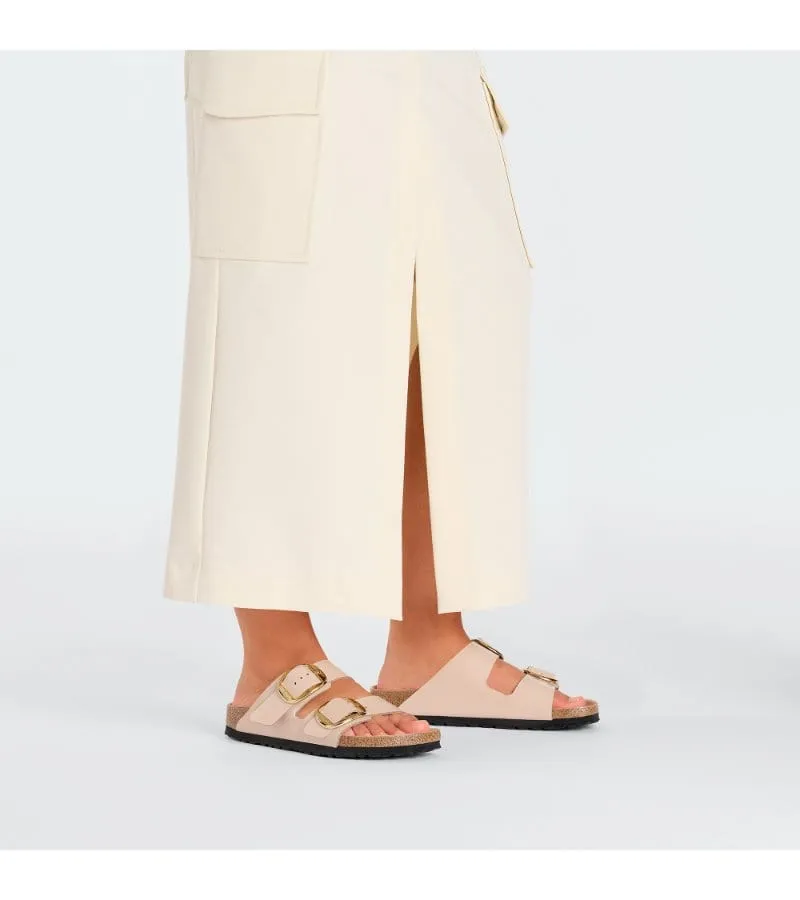 Birkenstock Arizona Nude High Shine Big Buckle - 1026553