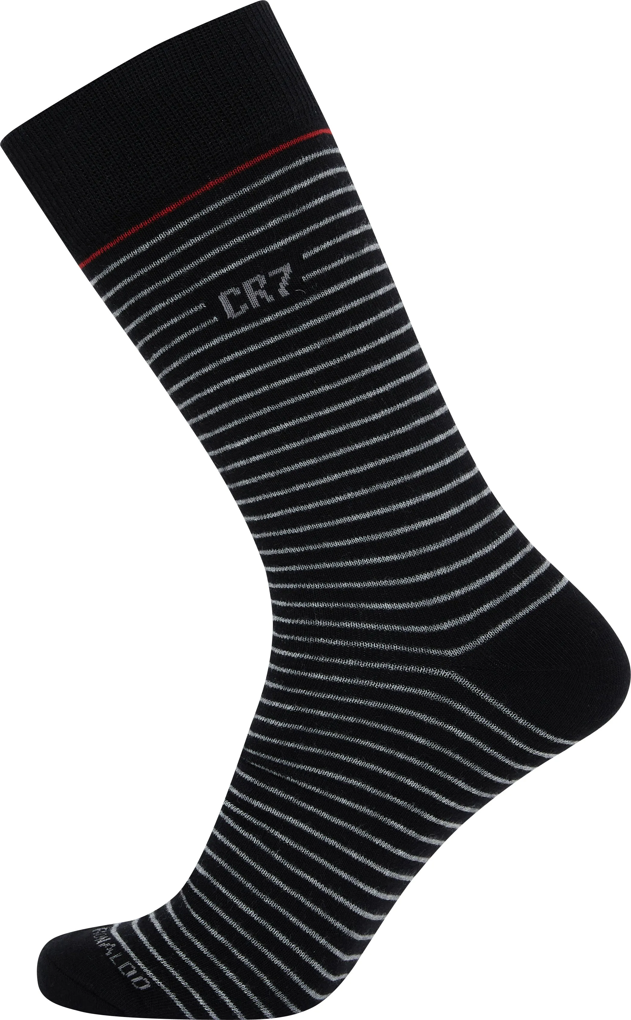 CR7 Men's Cotton Blend 3-Pack Fashion Socks, Gift Box