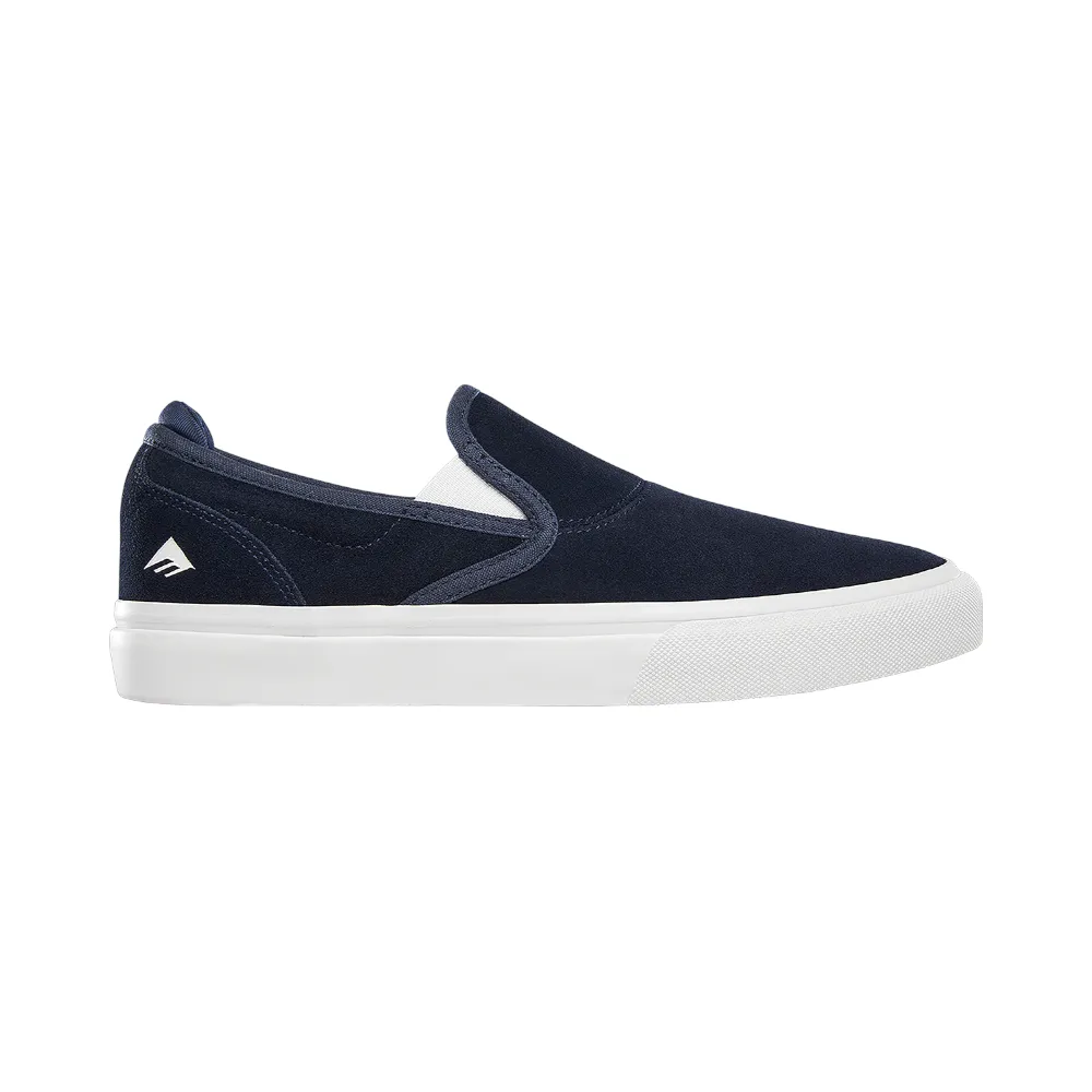 Emerica Skate Wino G6 Slip On Kevin Baekkel Navy White