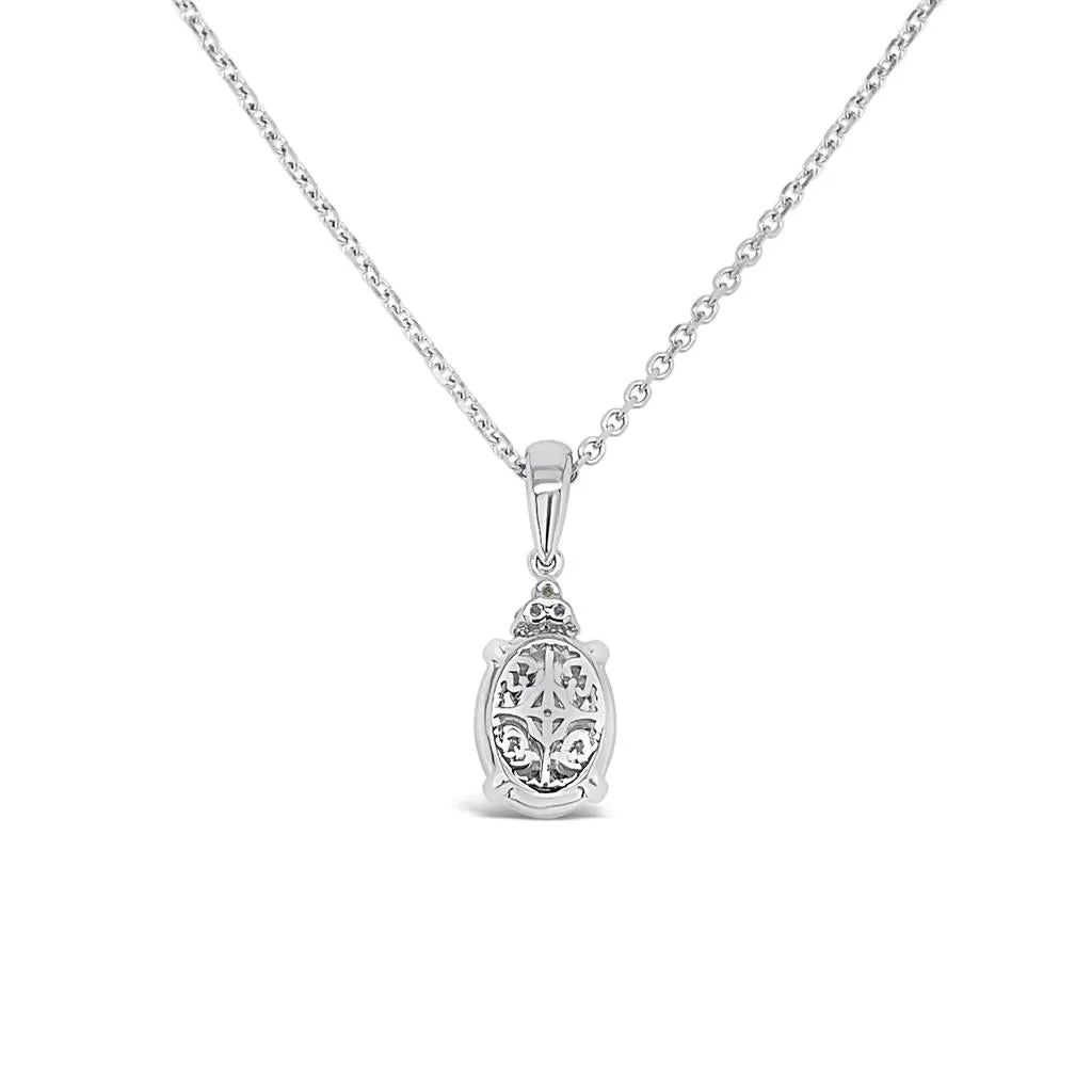 Irisa by Martin Binder Oval Opal & Diamond Accent Necklace