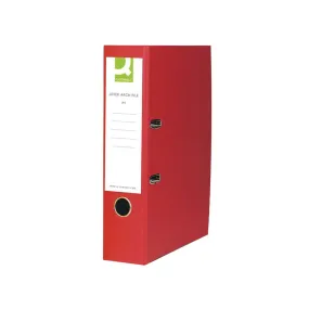 Select Lever Arch File A4 Red Pack Of 10