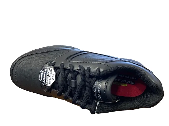 Skechers men's safety work shoe Nampa 77156EC/BLK black 